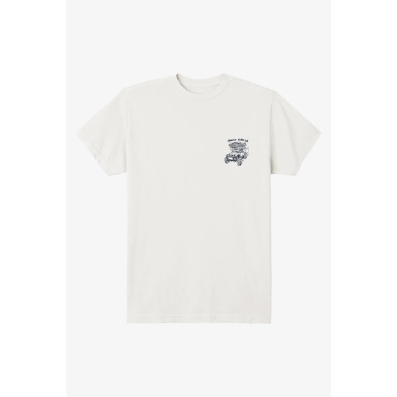 O'Neill Men's Surf Baja Bandit Garment Dye Tee T-Shirt in Off White - Picture 5 of 5
